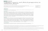 Cognitive reserve and clinical progression in Alzheimer disease · ARTICLE OPEN ACCESS Cognitive reserve and clinical progression in Alzheimer disease A paradoxical relationship Anna