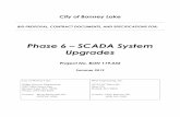 BID PROPOSAL, CONTRACT DOCUMENTS ... - ci.bonney …...City of Bonney Lake BID PROPOSAL, CONTRACT DOCUMENTS, AND SPECIFICATIONS FOR: Phase 6 – SCADA System Upgrades Project No. BON