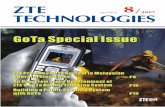 Tech Feature - zte-deutschland.de€¦ · ZTE TECHNOLOGIES GoTa, the Ideal Solution for Public Trunking Radio Networks As GoTa can offer rich service functionalities, it is capable