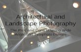 Architectural and Landscape Photography - Stanford hector/CS45N/Architectural...¢  Landscape Photography