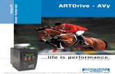 Catalogue 2007 ARTDrive - AVy AC Inverter • Flux Vector ... · Disponibile per alimentazioni universali la gamma AVy y offre inoltre una completa versatilità a qualsiasi soluzione