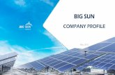 COMPANY PROFILE SUN Profile...Copyright© BIG SUN Energy Technology Incorporation 2018, All Rights Reserved. Traditional Aqua-Solar Systems Floating System Fixed Tilt System with Piling