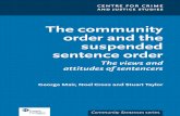The views and attitudes of sentencersresearchonline.ljmu.ac.uk/3060/1/ccjs_sentencers_views.pdfThe community order and the suspended sentence order: the views and attitudes of sentencers