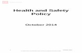Health and Safety Policy - LSE Home€¦ · HEALTH AND SAFETY POLICY . Introduction . This Health and Safety Policy is produced in accordance with the requirements of Section 2 (3)