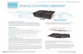 EMSEAL RoofJoint Product Data Sheet...S JOINT SSTS, TL le ae esoo S, LLC oal o esce 1 ooe aaa P.. F.. P.. F.. ROOFJOINT PRODUCT DATA AUGUST 2019, PAGE 3 OF 6 RoofJoint to Wall Expansion
