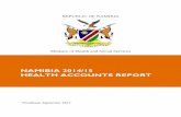 REPUBLIC OF NAMIBIA - WHO...NAMFISA Namibia Financial Institutions Supervisory Authority NASA National AIDS Spending Assessment NCD Noncommunicable disease NGO Nongovernmental organization