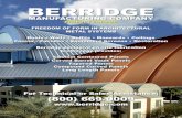 BERRIDGE - Home - Schefers Roofing Co...bare Galvalume steel coils into pretreated, prefinished, high quality fabricated architectural sheet metal products. Berridge equipment includes