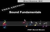 Sound Fundamentalskcbands.weebly.com/uploads/2/3/9/5/23958145/baritonebc-free.pdf · Sound Fundamentals - Tenor Saxophone Sound Fundamentals - Baritone Saxophone Sound Fundamentals