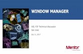 WINDOW MANAGER - Automotive Grade Linux...2017/07/11  · Window Manager –Overview 2/3 Internal Components and External dependencies OEM Specific APPs Wayland Legend: Window Manager