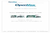 OpenVox B200M/B400M User Manual for mISDNUser Manual OpenVox-Best Cost Effective Asterisk Cards OpenVox B200M/B400M User Manual for mISDN Written by: James.zhu ... Elastix and other