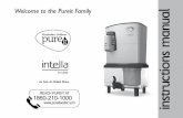 Welcome to the Pureit Family - Water Purifier...Welcome to the Pureit Family! We thank you for the trust you have shown in our product and we guarantee you that our product will live