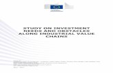 STUDY ON INVESTMENT NEEDS AND OBSTACLES ALONG … 2018-11-22 · Study on investment needs and obstacles along industrial value chains: Final Report Abstract The European Union currently