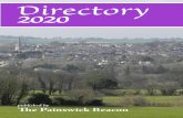 Directory 2020mail.painswick.net/directory/directory-2020.pdf · apartment 5*Airbnb listing 1 Spring Cottage New Street, GL6 6UN Luxury one double bedroom self-catering holiday cottage