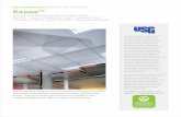 Environmental Product Declaration Radar™ · Wet Felted Mineral Fiber Ceiling Panels According to ISO 14025 This declaration is an environmental product declaration in accordance