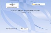 Volume 1 of 1 - Skills: training.gov.au...CUS01 Music Training Package Volume 1 of 1 This document comprises the endorsed component of the CUS01 Music Training Package endorsed by