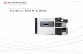 C251-E028A Xslicer SMX-6000Seamless Fusion of X-Ray Fluoroscopy and CT Imaging The Xslicer SMX-6000 is an X-ray inspection system equipped with a Shimadzu microfocus X-ray generator