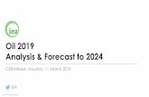Oil 2019 Analysis & Forecast to 2024 - Microsoft · Ø Increasing attention to the sustainability of oil & gas production Ø IMO's Sulphur Cap –possibly biggest shakeup of oil product