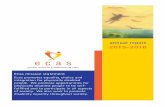 annual report 2015-2016 - Ecas | Ecas · annual report 2015-2016 Ecas mission statement Ecas promotes equality, choice and integration for physically disabled people. We promote opportunities
