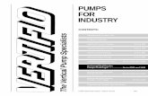 PUMPS FOR INDUSTRY - Vertiflo Pump...Series 1400 Centrifugal End Suction Pumps - 2 PUMP COMPANY 1. Power Frame Rugged heavy duty cast iron design incorporating integrally cast support