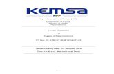 Open International Tender (OIT) Tender Document · 2018-07-24 · Holidays or download at the PPIP Portal: tenders.go.ke and KEMSA website. Documents downloaded are free of charge