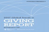 2017 Global Trends in GIVING REPORT · The 2017 Global Trends in Giving Report (givingreport.ngo) is a research project that seeks to gain a better understanding of how donors prefer