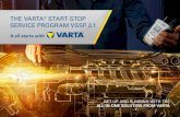 THE VARTA START-STOP SERVICE PROGRAM VSSP 2d26maze4pb6to3.cloudfront.net/varta-automotive/...THE VARTA® START-STOP SERVICE PROGRAM VSSP 2.1 It all starts with. 2 Vehicle technology