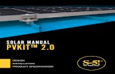 SOLAR MANUAL PVKIT™ 2C2... · SOLAR MANUAL: PVKIT™ 2.0 SOLAR MANUAL: PVKIT™ 2.0 14 S-5!® The Right Wa Copright 2019 Solar Manual PVKIT 2.0 Version 022519 15 The metal roof