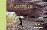 Wisconsin Geological & Natural History Survey · Wisconsin Geological and Natural History Survey is something Wisconsin residents can be proud of. ... bedrock drilling—the core