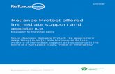 Reliance Protect offered immediate support and assistance · Reliance Protect offered immediate support and assistance Extra support for Environment Agency Case study Since choosing