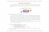 Electronic Instruments - BookSparElectronic Instruments In this chapter the instruments to measure voltage, current, resistance, inductance, power, capacitance, etc are presented.
