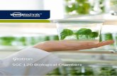 SGC 120 Biological Chambers - Schunk Group...fitotron® SGC 120 Biological Chambers The fitotron® SGC 120 Range combines high quality, versatility and user friendliness. Controlled