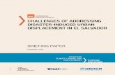 NORWEGIAN REFUGEE COUNCIL CHALLENGES OF ADDRESSING ... · Desastres (PRRD) for Central America. The Centro de Coordinación para la Prevención de los Desastres Naturales en América