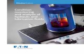 Condition monitoring and analysis of hydraulic and ...rheamp.com/wp-content/uploads/2016/09/Eaton-Condition-Monitorin… · Condition monitoring and analysis of hydraulic and lubrication