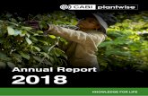 Annual Report 2018 - Plantwise · 2019-10-08 · This report presents an update on Plantwise implementation between January and December 2018. It lists key highlights from the reporting
