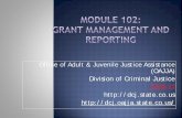 Office of Adult & Juvenile Justice Assistance (OAJJA)...The Final Financial report is an optional report, and must be used only if you reported unpaid invoices on the “last quarter’s”