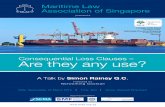 Are they any use? · Consequential Loss Clauses – Are they any use? 8ZUUTWYNSL 4WLFSNXFYNTSX 1VCMJD $1% 1PJOU 1SBDUJDF "SFB ... commodity trade disputes and has represented traders