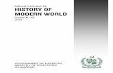 Grades XI –XII 2010. History of Modern World (X… · Grades XI –XII . 2010 . National Curriculum for . History of Modern World . Grade XI-XII . ... - Discuss the salient features