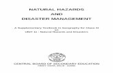 Natural Hazards & Disaster Management - SmartPrep.insmartprep.in/wp-content/uploads/2016/12/Natural... · Natural Hazards & Disaster Management 2 Indian scenario: The scenario in