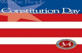 About Constitution Day€¦ · a skit that portrays its assigned phrase. Each group should present its skit and the rest of the class should guess which phrase of the Preamble is