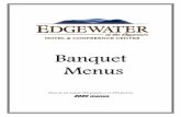 FULL SERVICE MENU - Edgewater Hotel · Macaroni Salad Soft Drink or Bottled Water Fresh Fruit Salad Condiment, Napkin & Cutlery Carrot Raisin Salad Grab-n-Go Boxed Wraps - $12.95