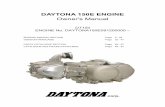 DT150e manual 20091109 montage... · 2018-05-28 · DAYTONA 150E ENGINE Owner's Manual Page 2/59 INTRODUCTION Congratulations on your purchase of a DAYTONA 150E Engine. This manual