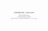 David Mazier˚ es 715 Broadway, #708 - Stanford University · - Don’t need lab manual or OPNET software (so used textbook ok) ... † Synchronous time-division multiplexing - Divide