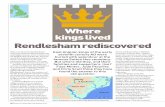 Where kings lived Rendlesham rediscovered...silver pennies (also known as sceattas). Minted in England and on the continent, these were an international trading currency. Coin may