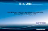 HORIZONTAL DIRECTIONAL DRILLING AND WELL INSTALLATION …neiwpcc.org/tanks2015old/tanks2015presentations/3... · HORIZONTAL DIRECTIONAL DRILLING AND WELL INSTALLATION AT SMALL SITES.