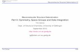 Part II: Symmetry, Space Groups and Data Integrationshelx.uni-ac.gwdg.de/~tg/teaching/ggnb/A057/pdfs/2010_day2.pdf · Symmetry is a mathematical concept with its origin in nature: