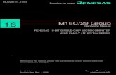 Hardware Manual RENESAS 16-BIT SINGLE-CHIP MICROCOMPUTER M16C FAMILY / M16C… · 2011-03-07 · RENESAS 16-BIT SINGLE-CHIP MICROCOMPUTER M16C FAMILY / M16C/Tiny SERIES 16 M16C/29