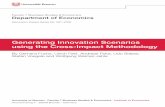 Generating Innovation Scenarios Working Paper€¦ · Stefan Voegele and Wolfgang Weimer-Jehle. Generating Innovation Scenarios using the Cross-Impact Methodology Gerhard Fuchs#a,