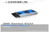200 Series ECU - Omex Technologyomextechnology.co.uk/200 ECU Installation Manual 2v00.pdfOMEM200 Installation Manual 2v00 3 1 Introducing Omex Engine Management Thank you for choosing