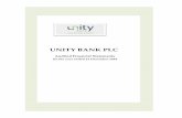 UNITY BANK PLC - Nigerian Stock Exchange · The Directors present their report on the affairs of Unity Bank Plc (“the Bank”) together with the financial statements and Auditor’s