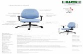 Specification Sheet Classic Medley - Healthy Workstations Ltd...BS EN ISO 9241-5:2000 Ergonomic requirements for office work with visual display terminals (VDTs). Guidance on the work
